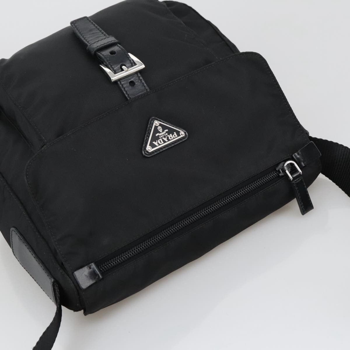 Prada Re-Nylon Black Synthetic Shoulder Bag (Pre-Owned) Size ONE SIZE - 20 Thumbnail