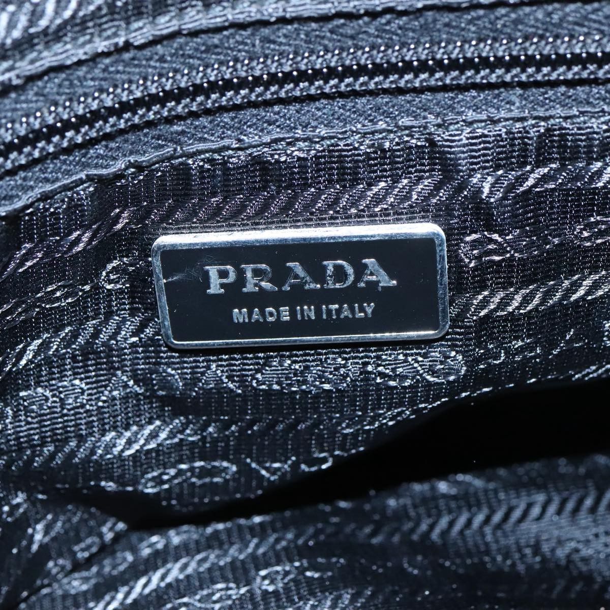 Prada Re-Nylon Black Synthetic Shoulder Bag (Pre-Owned) Size ONE SIZE - 17 Thumbnail