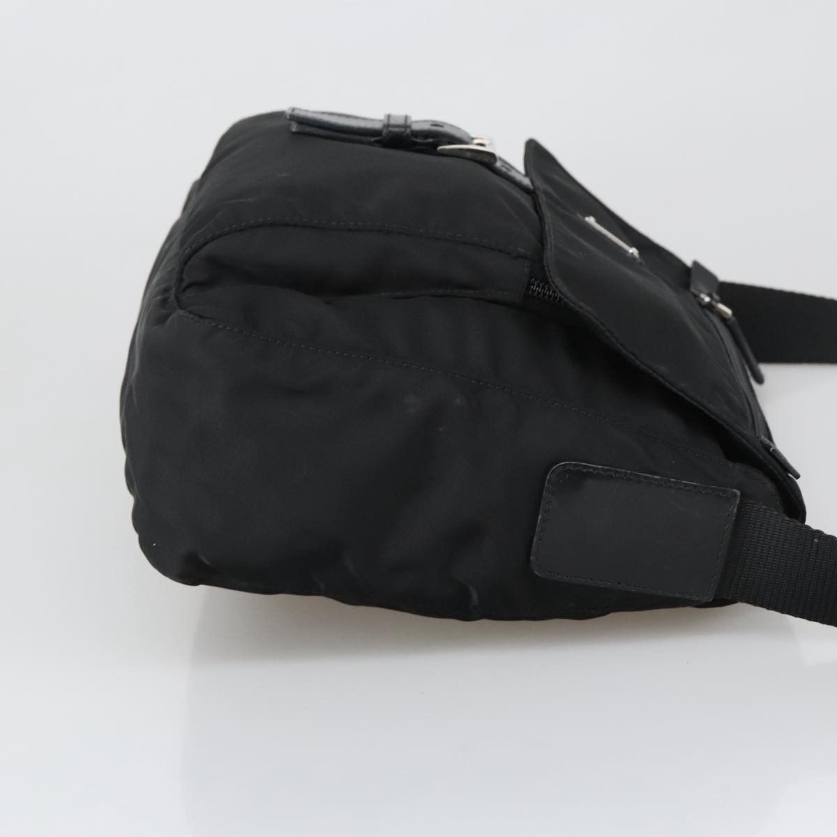 Prada Re-Nylon Black Synthetic Shoulder Bag (Pre-Owned) Size ONE SIZE - 3 Thumbnail