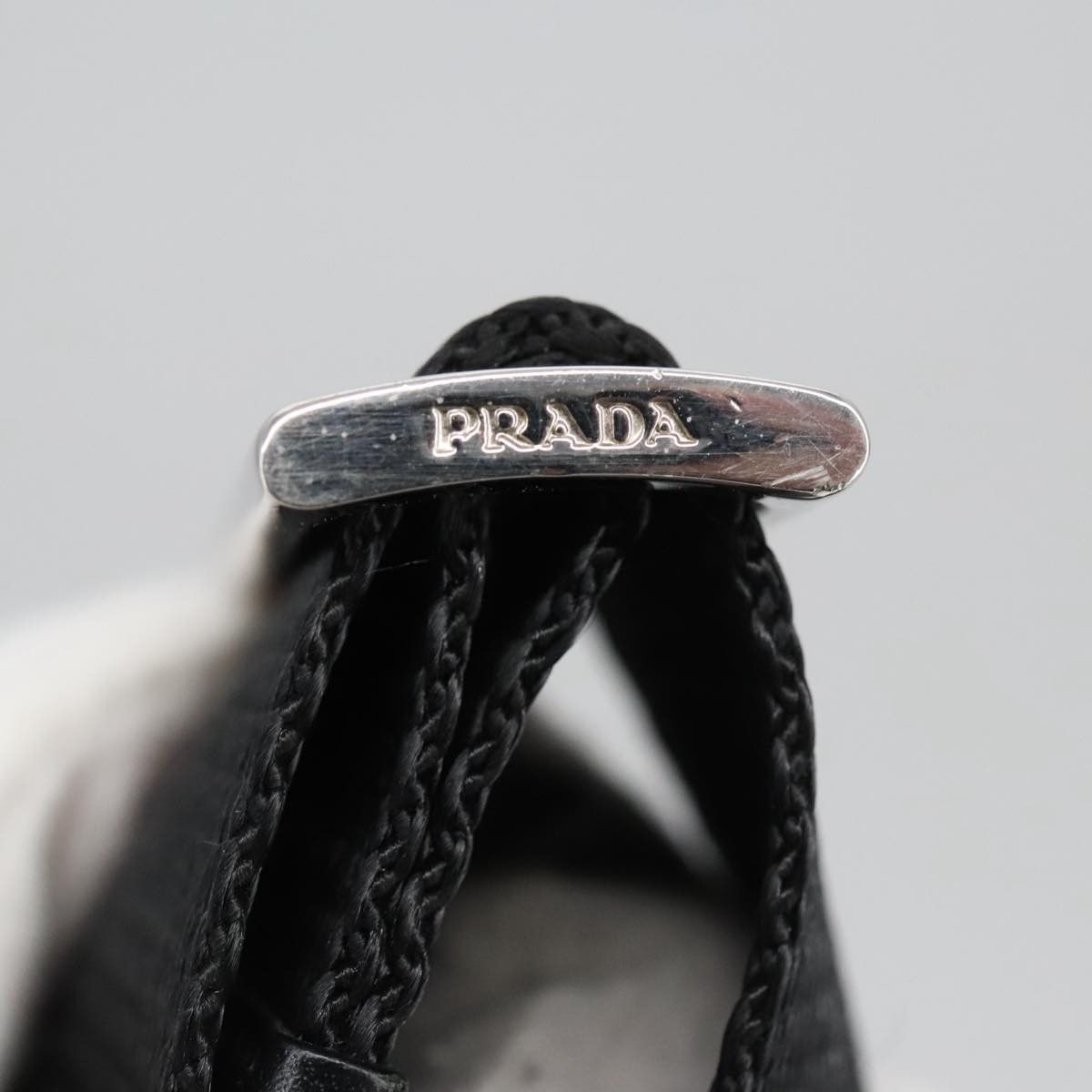 Prada Re-Nylon Black Synthetic Shoulder Bag (Pre-Owned) Size ONE SIZE - 13 Thumbnail