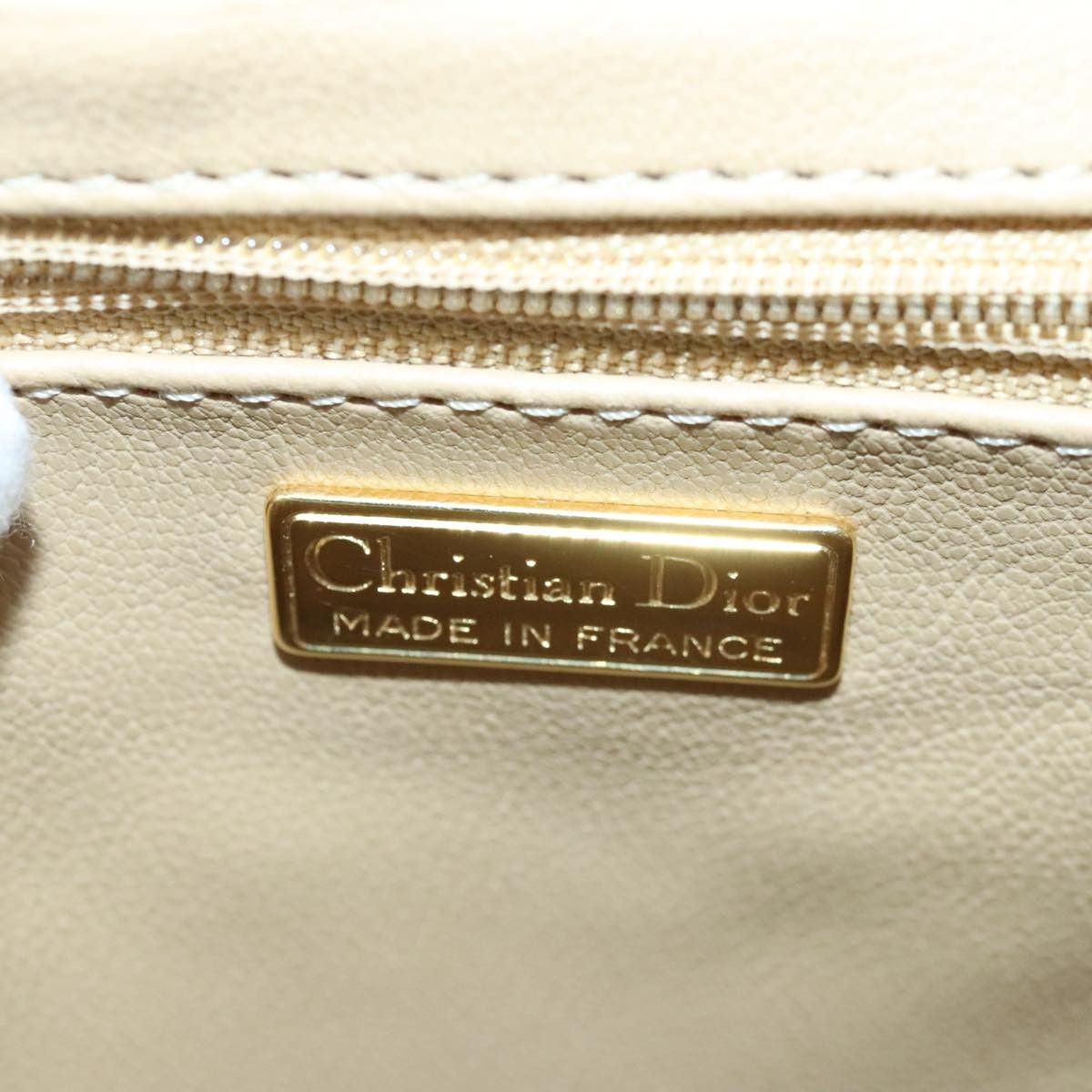 Dior Brown Leather Handbag (Pre-Owned) Size ONE SIZE - 9 Thumbnail
