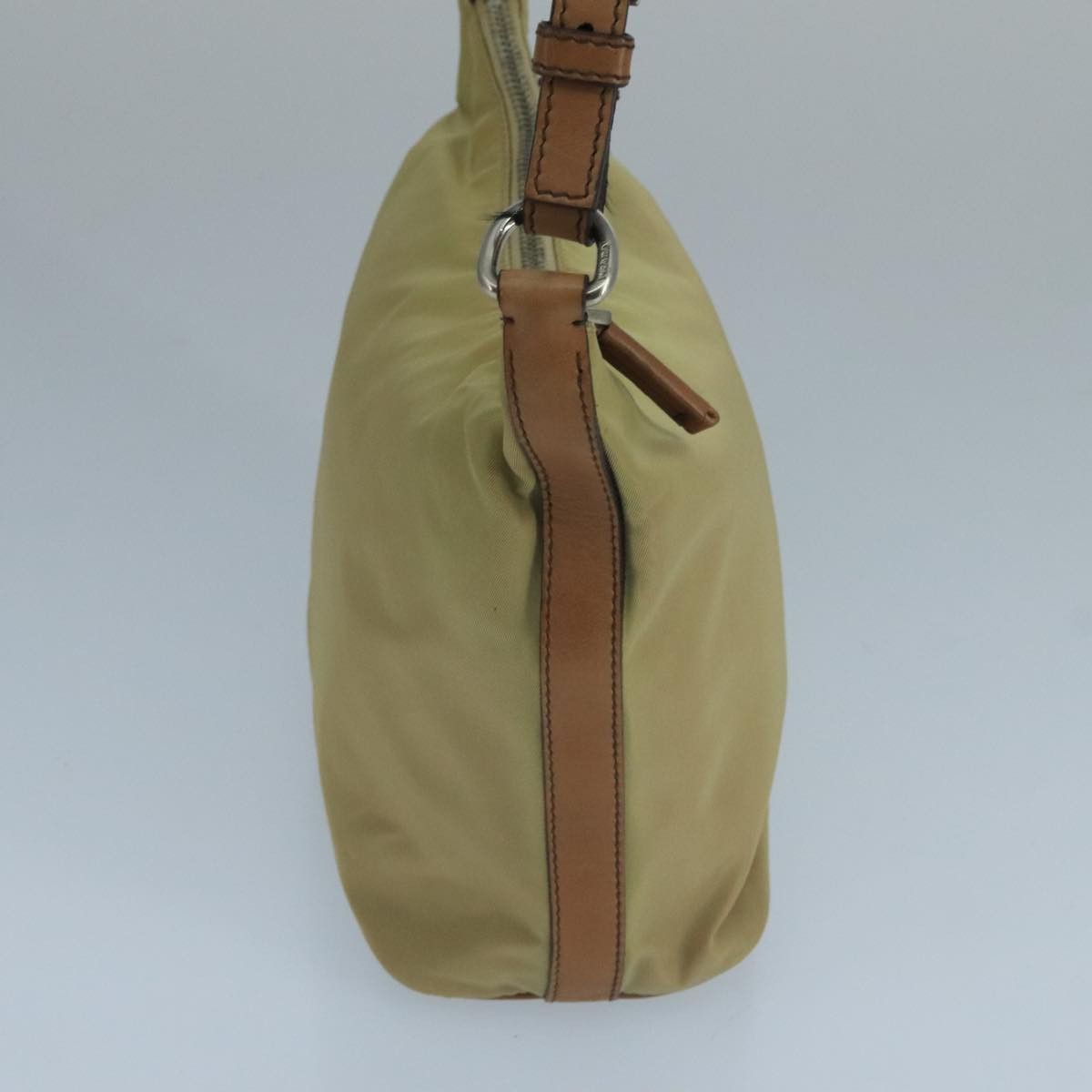 Prada Re-Nylon Beige Synthetic Shoulder Bag (Pre-Owned) Size ONE SIZE - 4 Thumbnail
