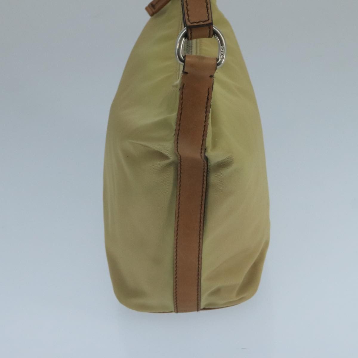 Prada Re-Nylon Beige Synthetic Shoulder Bag (Pre-Owned) Size ONE SIZE - 3 Thumbnail