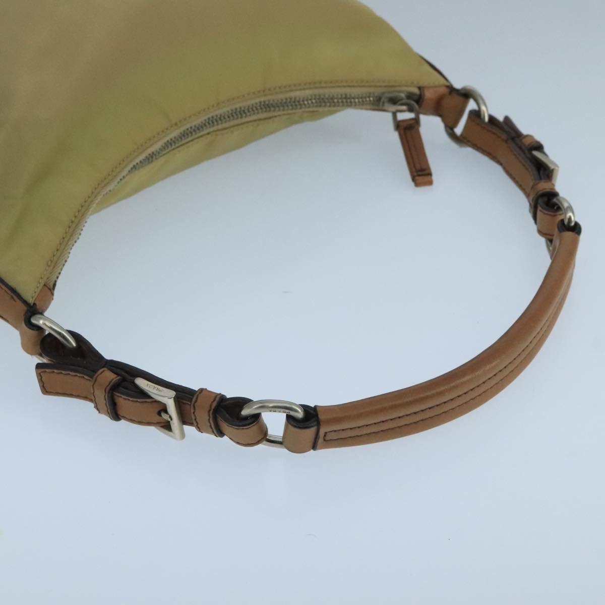 Prada Re-Nylon Beige Synthetic Shoulder Bag (Pre-Owned) Size ONE SIZE - 6 Thumbnail