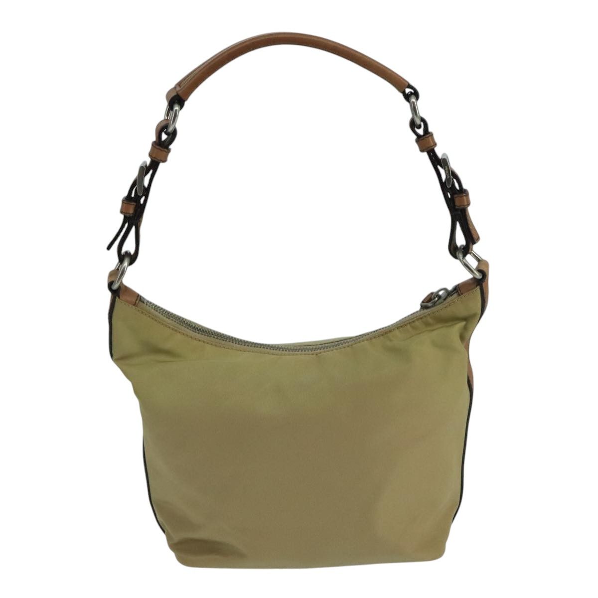 Prada Re-Nylon Beige Synthetic Shoulder Bag (Pre-Owned) Size ONE SIZE - 2 Thumbnail