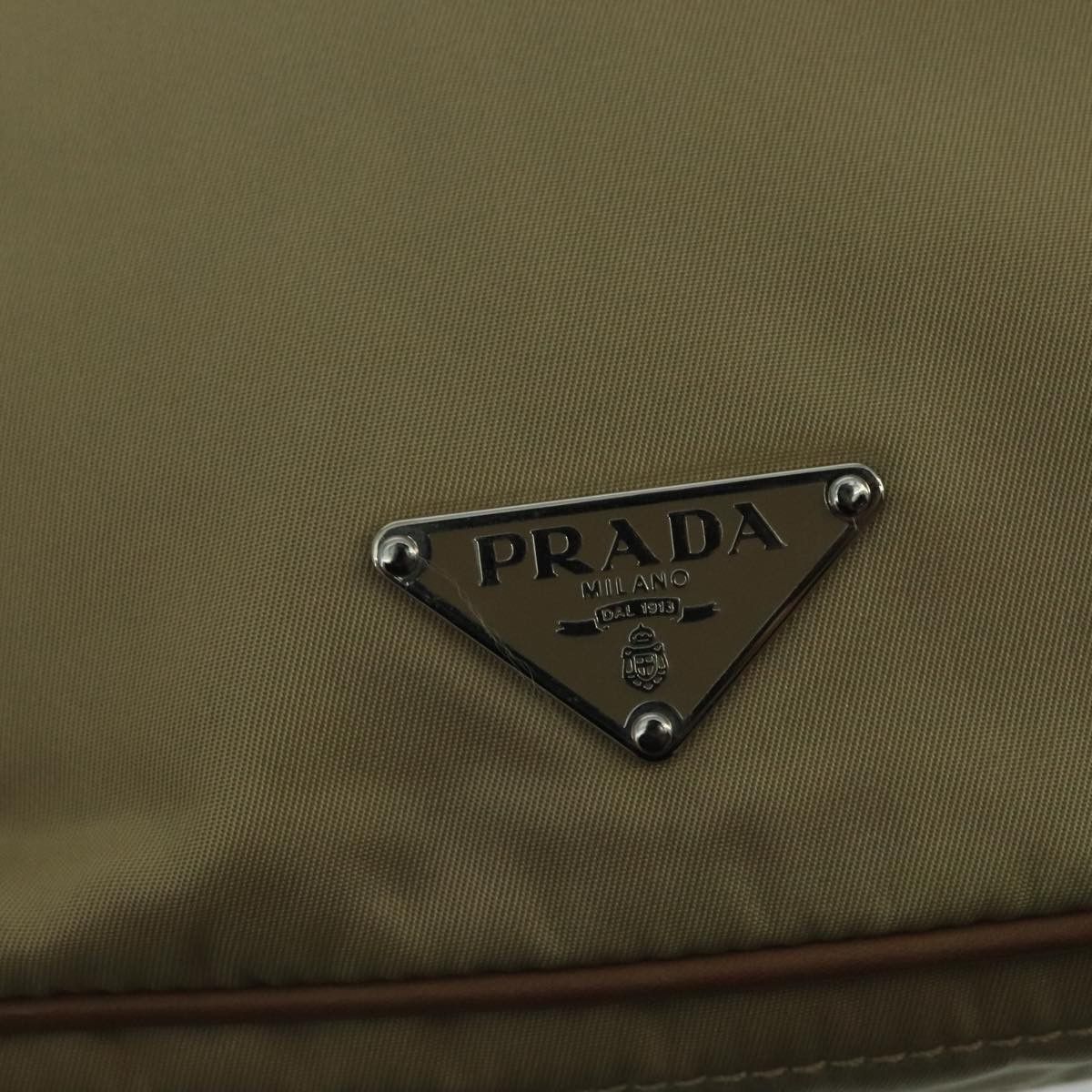 Prada Re-Nylon Beige Synthetic Shoulder Bag (Pre-Owned) Size ONE SIZE - 19 Thumbnail