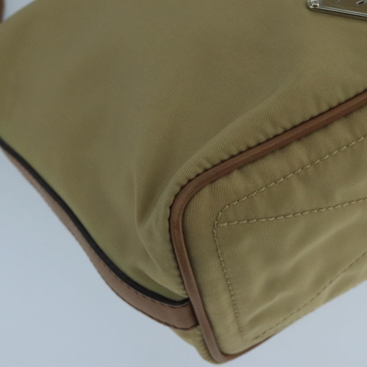 Prada Re-Nylon Beige Synthetic Shoulder Bag (Pre-Owned) Size ONE SIZE - 9 Thumbnail