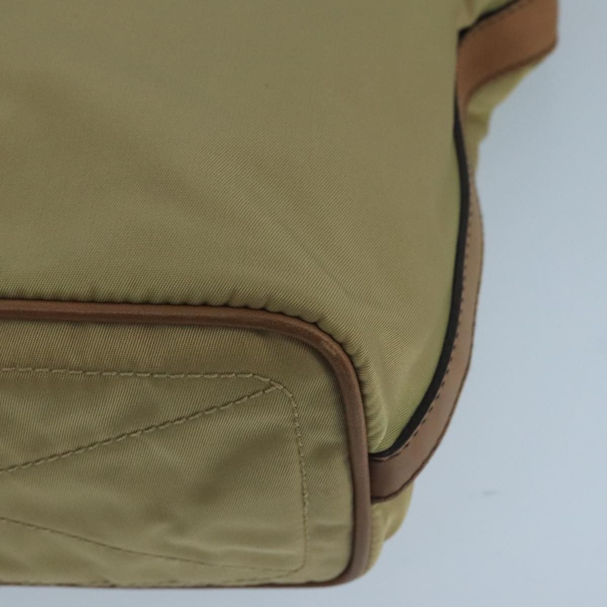 Prada Re-Nylon Beige Synthetic Shoulder Bag (Pre-Owned) Size ONE SIZE - 8 Thumbnail