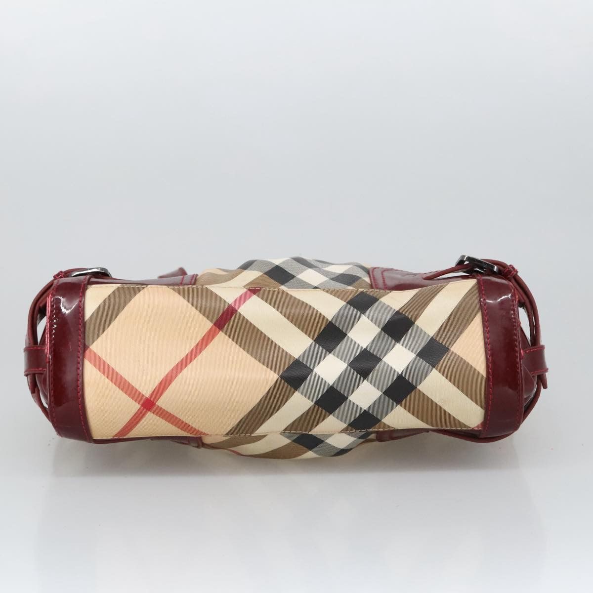 Burberry Nova Check Beige Canvas Handbag (Pre-Owned) Size ONE SIZE - 19 Thumbnail