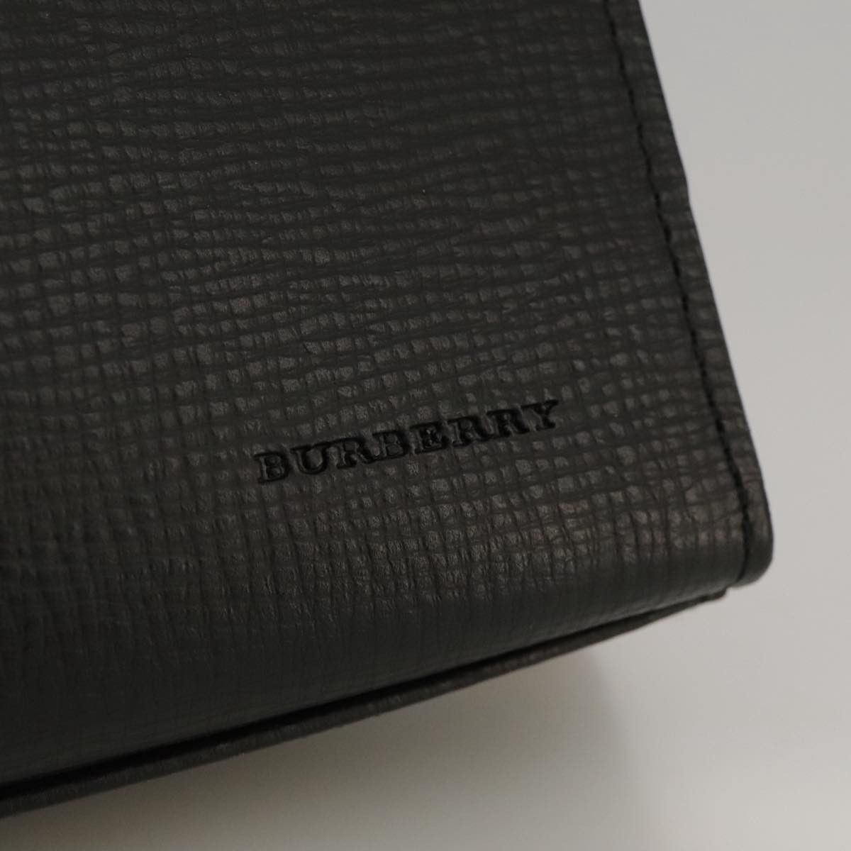 Burberry Black Leather Clutch Bag (Pre-Owned) Size ONE SIZE - 17 Thumbnail