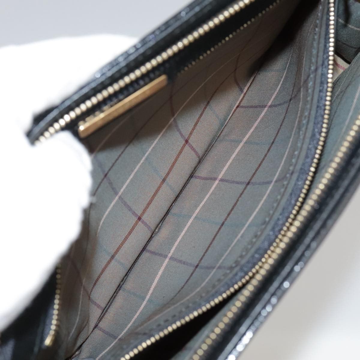 Burberry Black Leather Clutch Bag (Pre-Owned) Size ONE SIZE - 20 Thumbnail