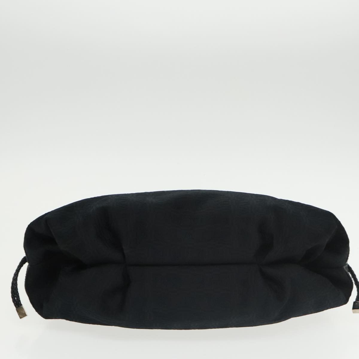 Salvatore Ferragamo Black Canvas Handbag (Pre-Owned) Size ONE SIZE - 5 Thumbnail