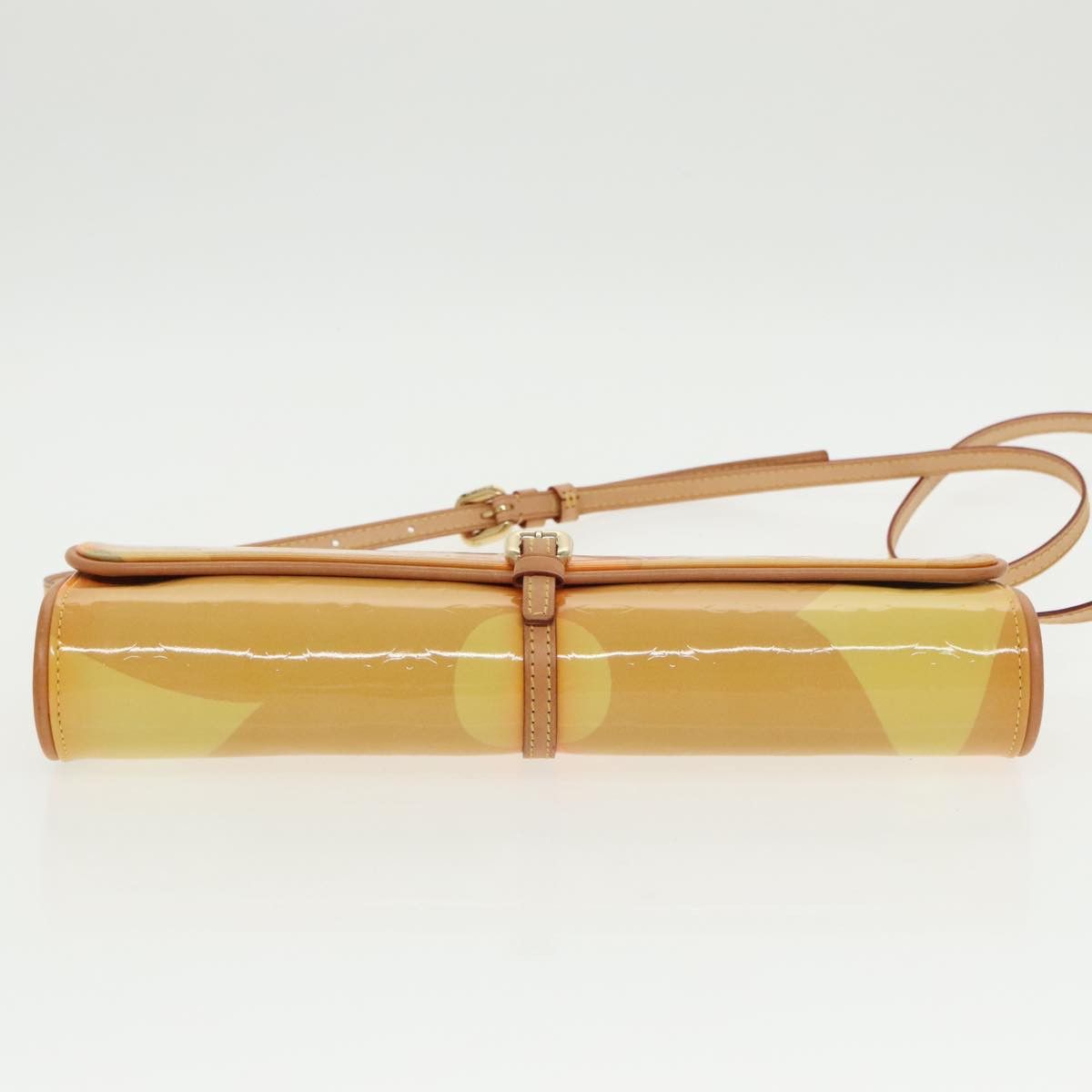 Louis Vuitton Fleur Yellow Patent Leather Shoulder Bag (Pre-Owned) Size ONE SIZE - 8 Thumbnail