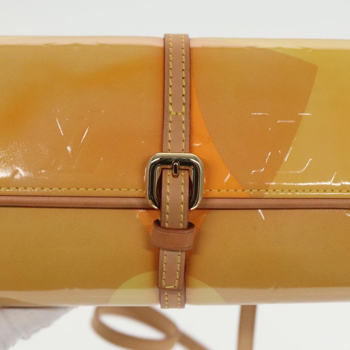 Louis Vuitton Fleur Yellow Patent Leather Shoulder Bag (Pre-Owned) Size ONE SIZE - 13 Thumbnail