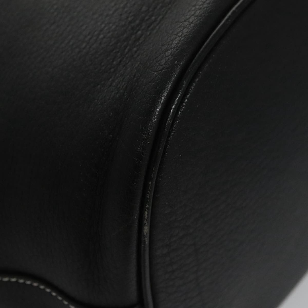 Burberry Black Leather Shoulder Bag (Pre-Owned) Size ONE SIZE - 6 Thumbnail