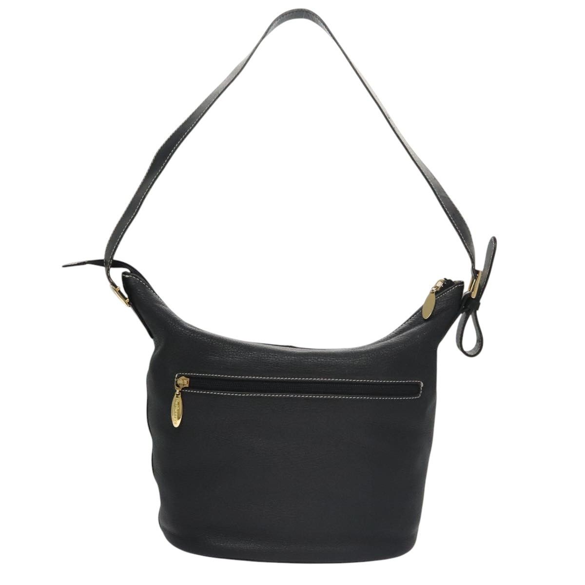 Burberry Black Leather Shoulder Bag (Pre-Owned) Size ONE SIZE - 2 Thumbnail