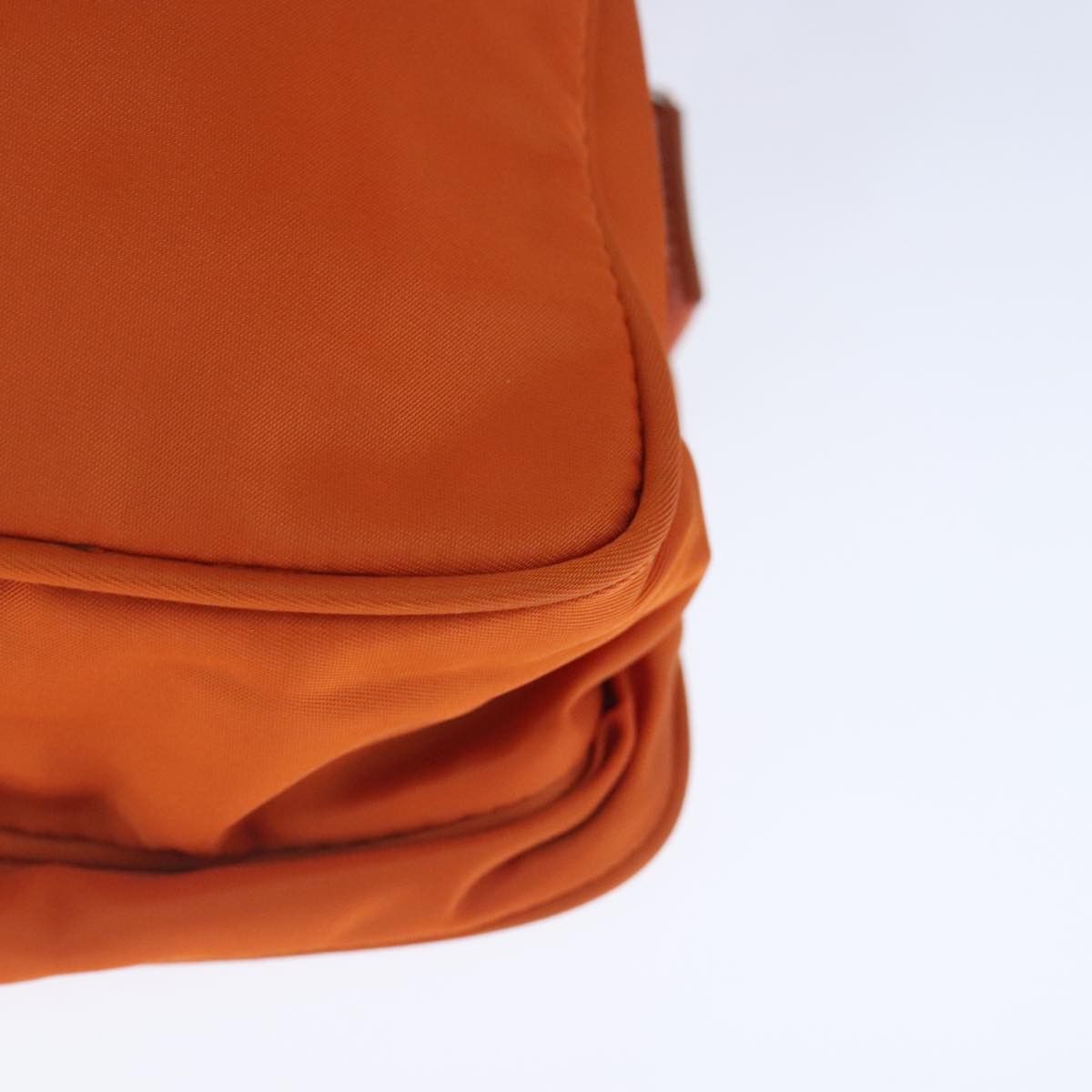 Prada Re-Nylon Orange Synthetic Shoulder Bag (Pre-Owned) Size ONE SIZE - 11 Thumbnail