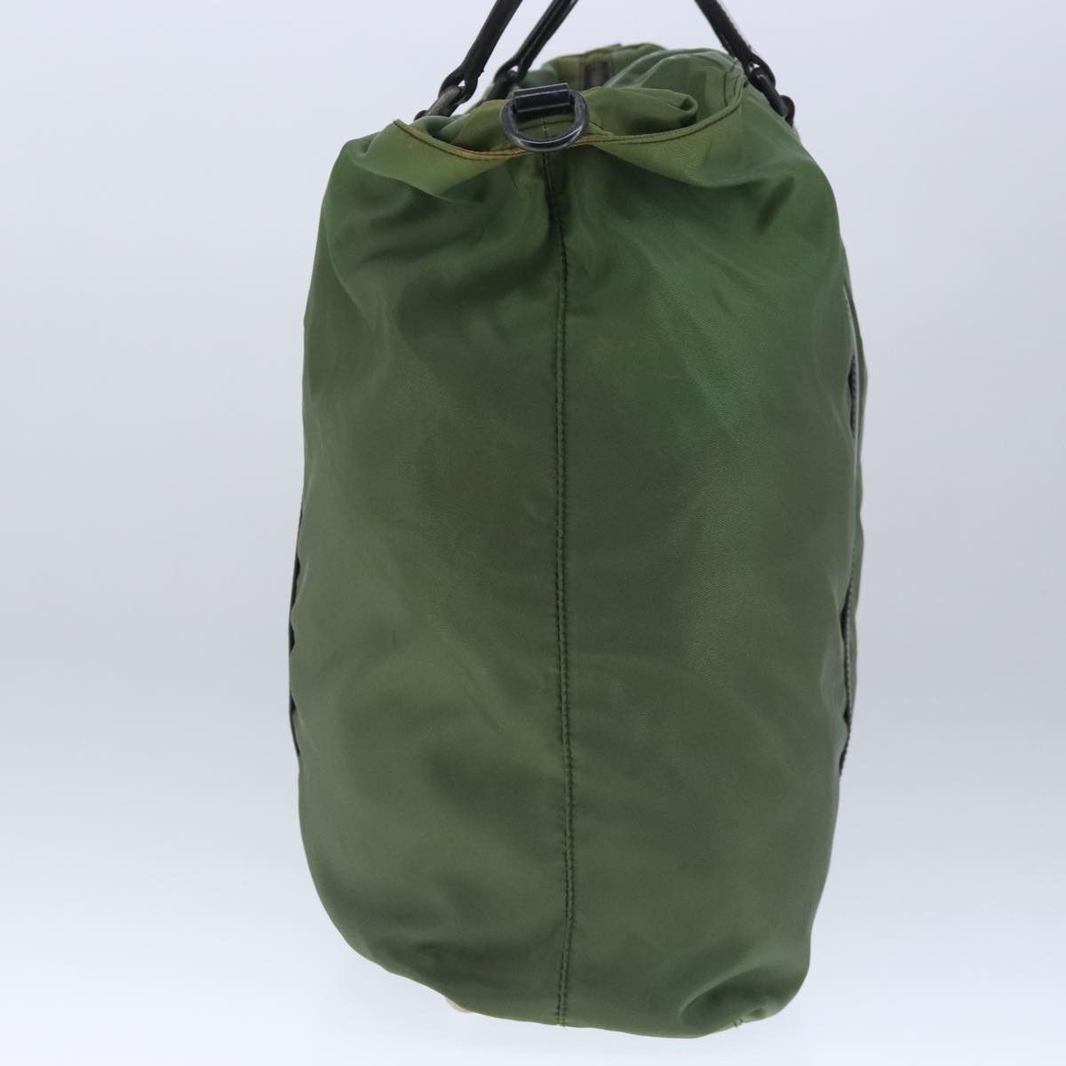 Prada Tessuto Green Synthetic Handbag (Pre-Owned) Size ONE SIZE - 3 Thumbnail