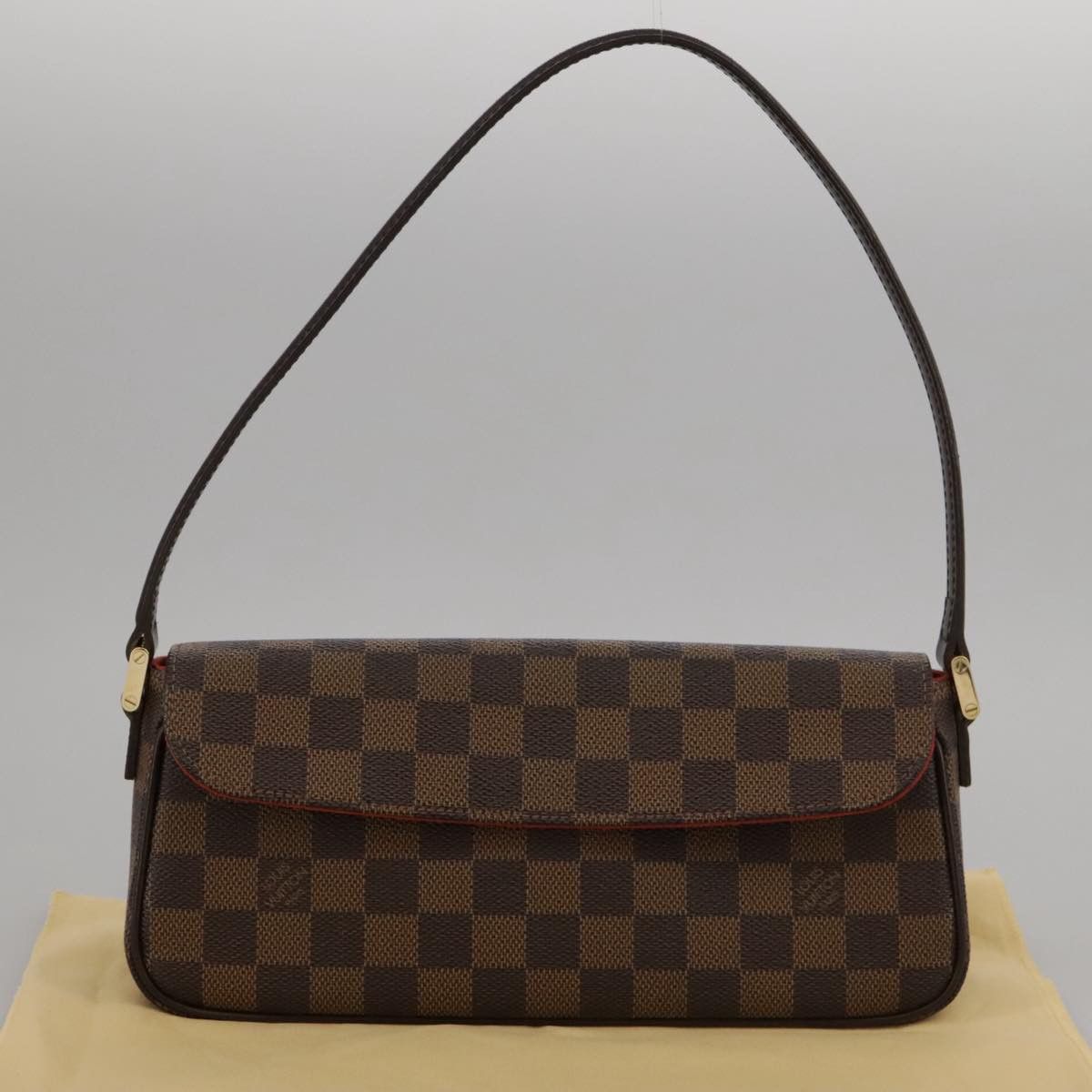 Louis Vuitton Recoleta Brown Canvas Shoulder Bag (Pre-Owned) Size ONE SIZE - 11 Thumbnail