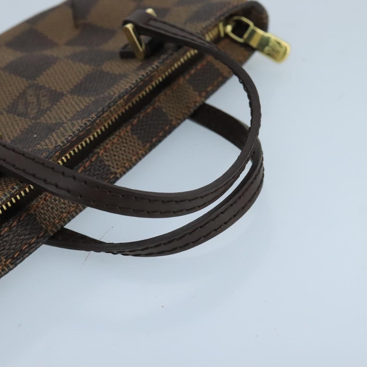 Louis Vuitton Manosque Brown Canvas Handbag (Pre-Owned) Size ONE SIZE - 4 Thumbnail