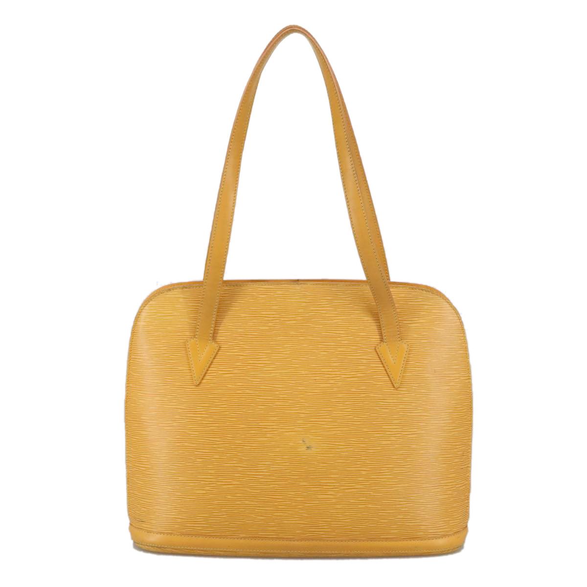 Louis Vuitton Lussac Yellow Leather Shoulder Bag (Pre-Owned) Size ONE SIZE - 2 Thumbnail