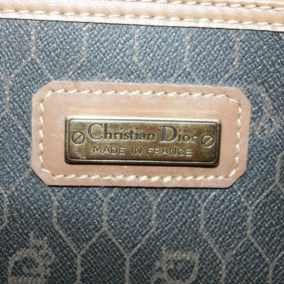 Dior Honeycomb Black Canvas Travel Bag (Pre-Owned) Size ONE SIZE - 14 Thumbnail