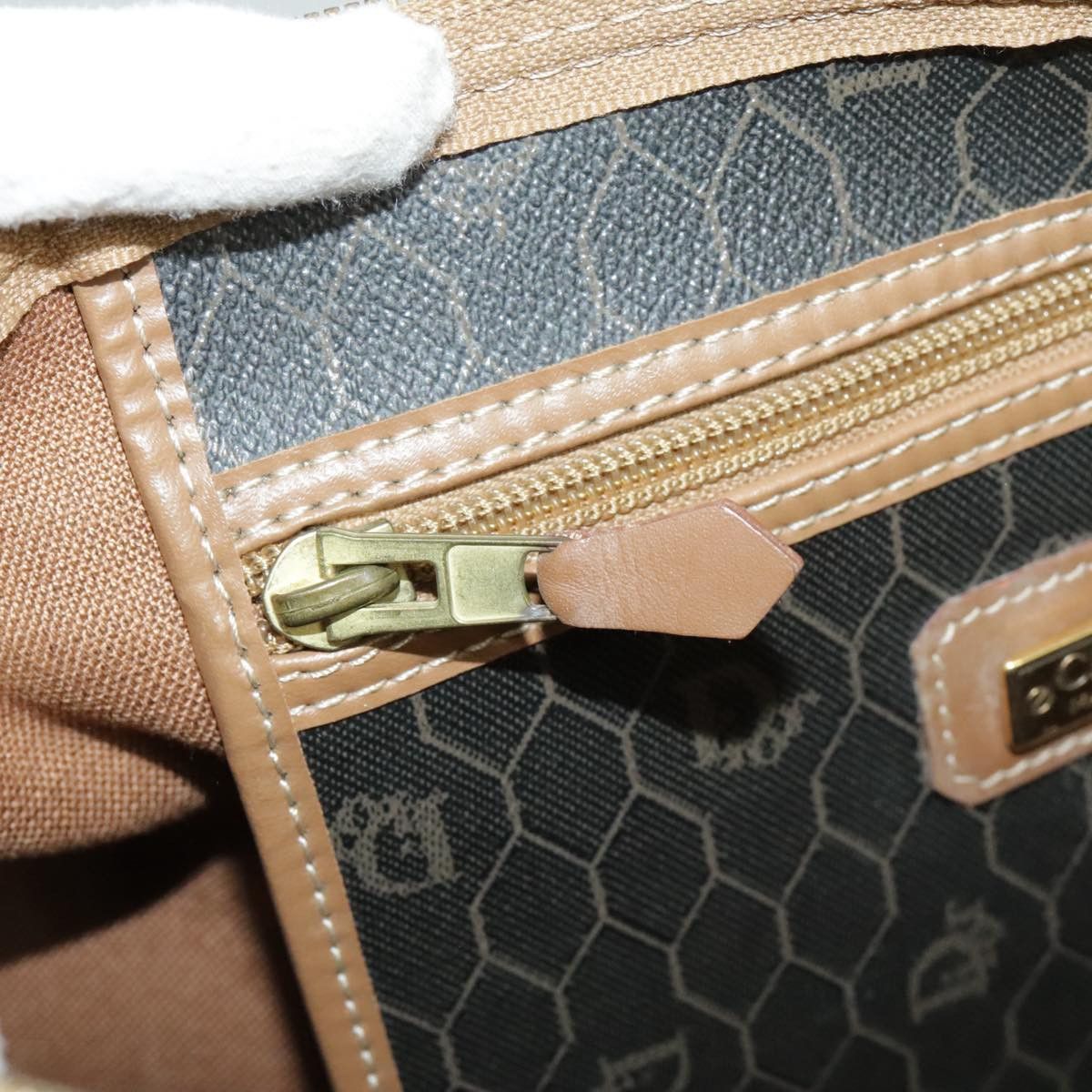 Dior Honeycomb Black Canvas Travel Bag (Pre-Owned) Size ONE SIZE - 12 Thumbnail