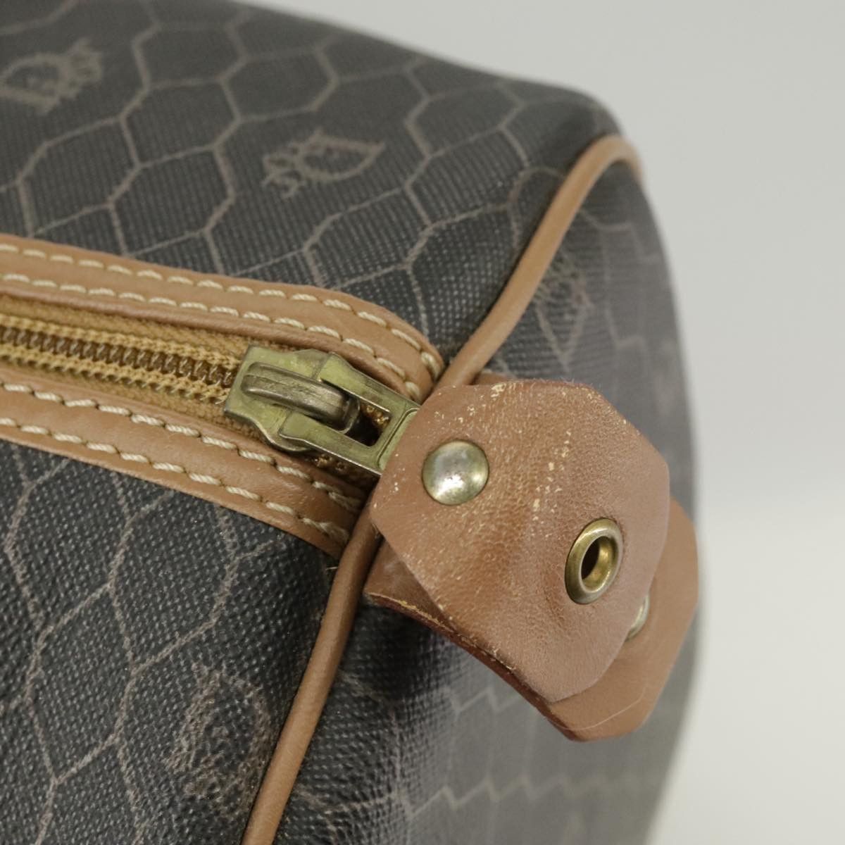Dior Honeycomb Black Canvas Travel Bag (Pre-Owned) Size ONE SIZE - 11 Thumbnail