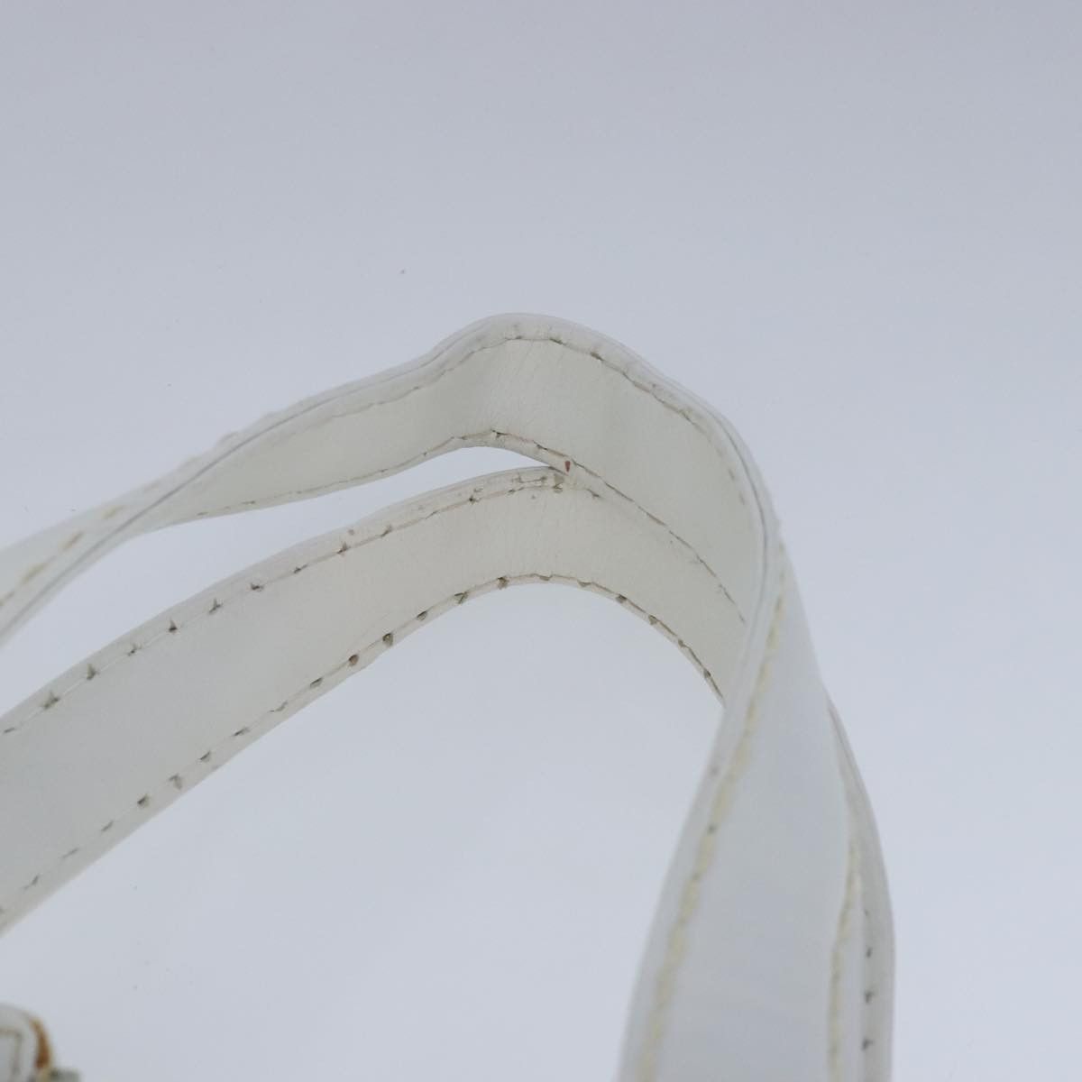 Chanel Wild Stitch White Leather Handbag (Pre-Owned) Size ONE SIZE - 6 Thumbnail