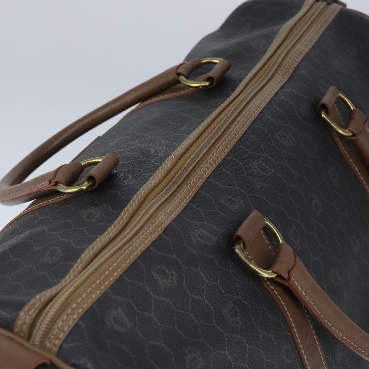 Dior Honeycomb Black Canvas Travel Bag (Pre-Owned) Size ONE SIZE - 11 Thumbnail
