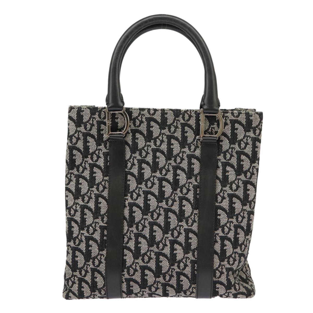 Dior Navy Canvas Tote Bag (Pre-Owned) Size ONE SIZE - 2 Thumbnail