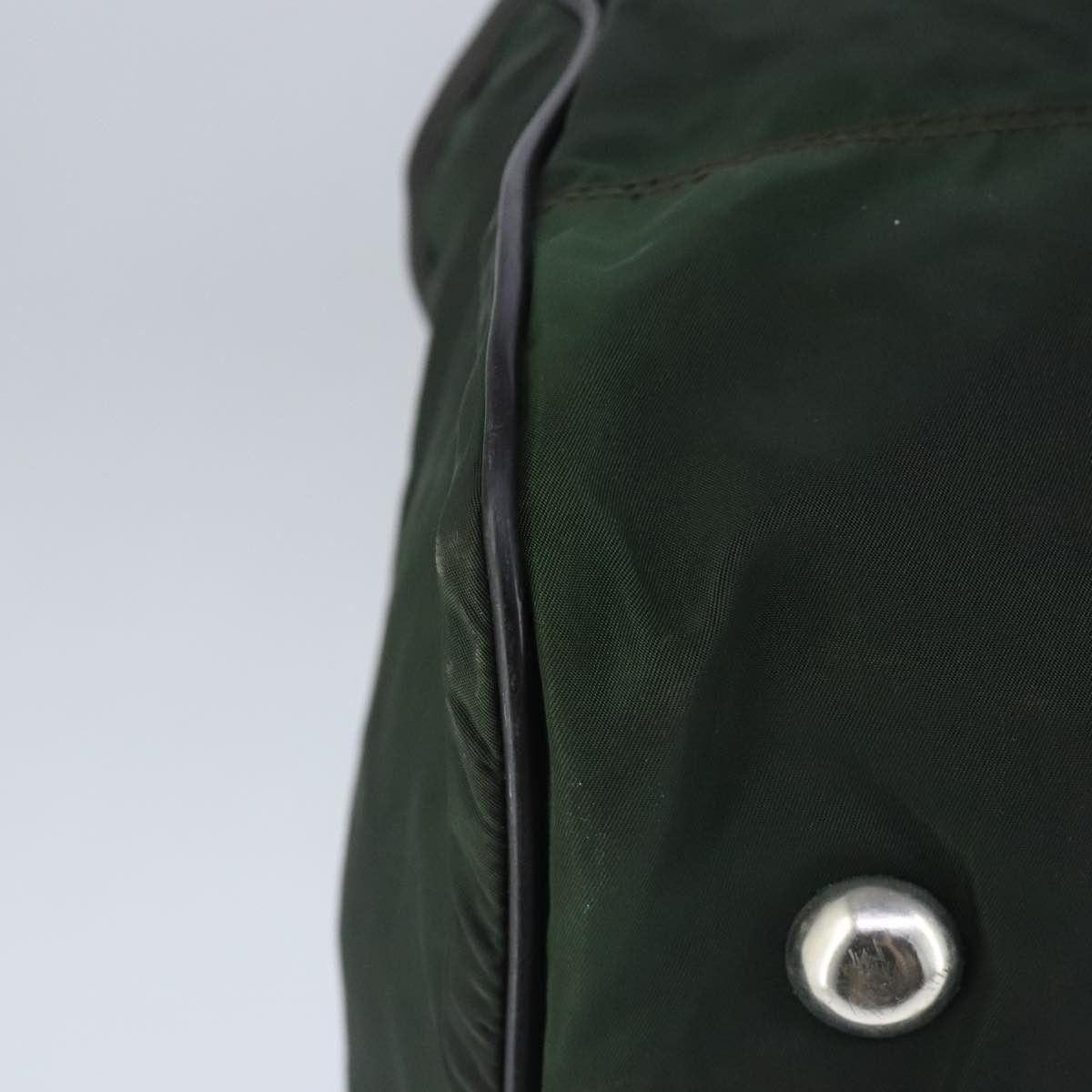 Prada Re-Nylon Khaki Synthetic Travel Bag (Pre-Owned) Size ONE SIZE - 9 Thumbnail
