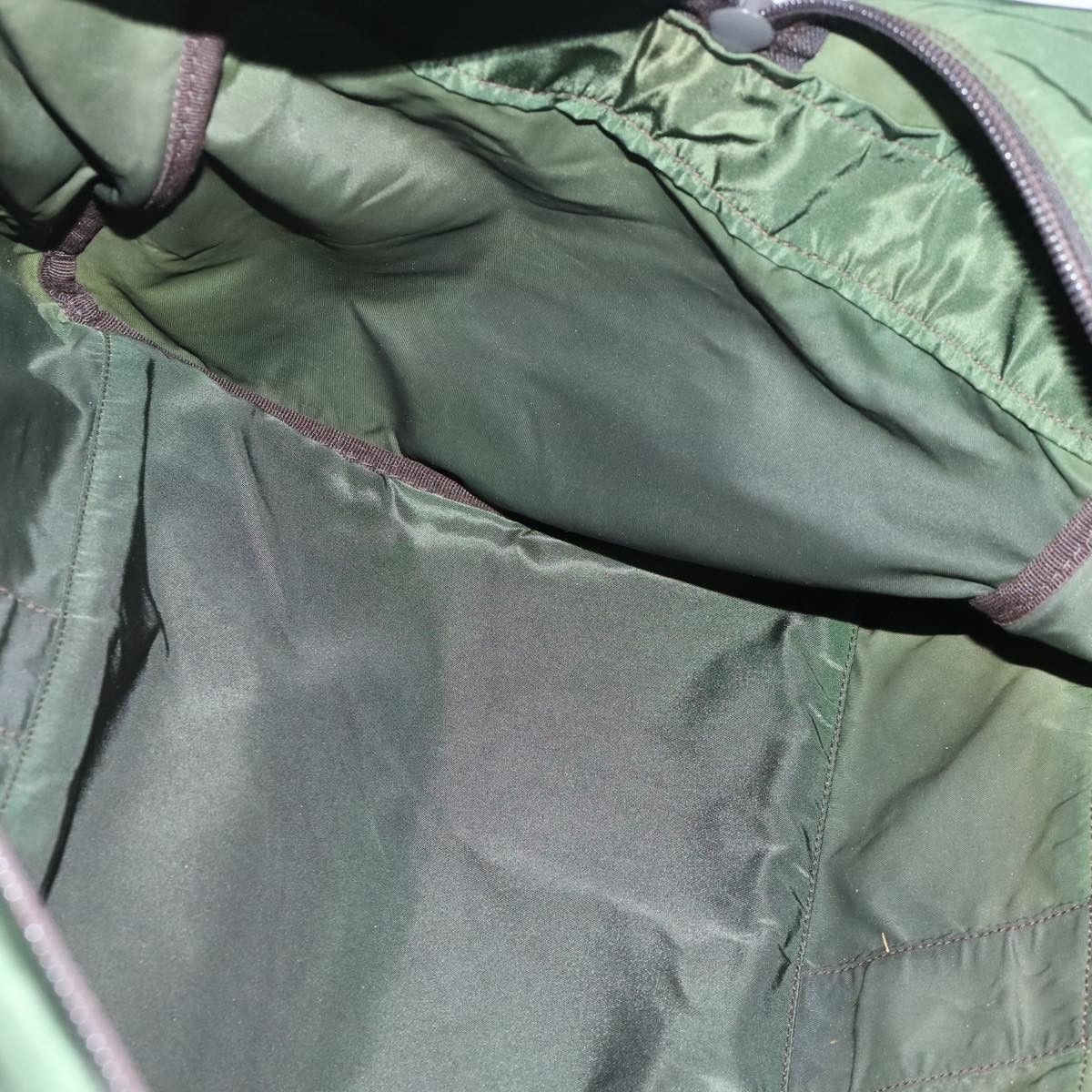 Prada Re-Nylon Khaki Synthetic Travel Bag (Pre-Owned) Size ONE SIZE - 20 Thumbnail