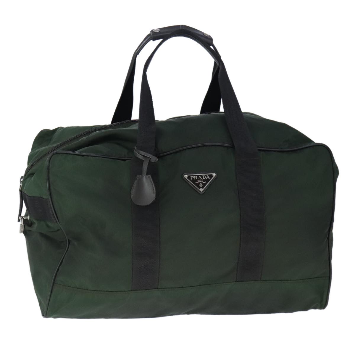 Prada Re-Nylon Khaki Synthetic Travel Bag (Pre-Owned) Size ONE SIZE - 16 Thumbnail
