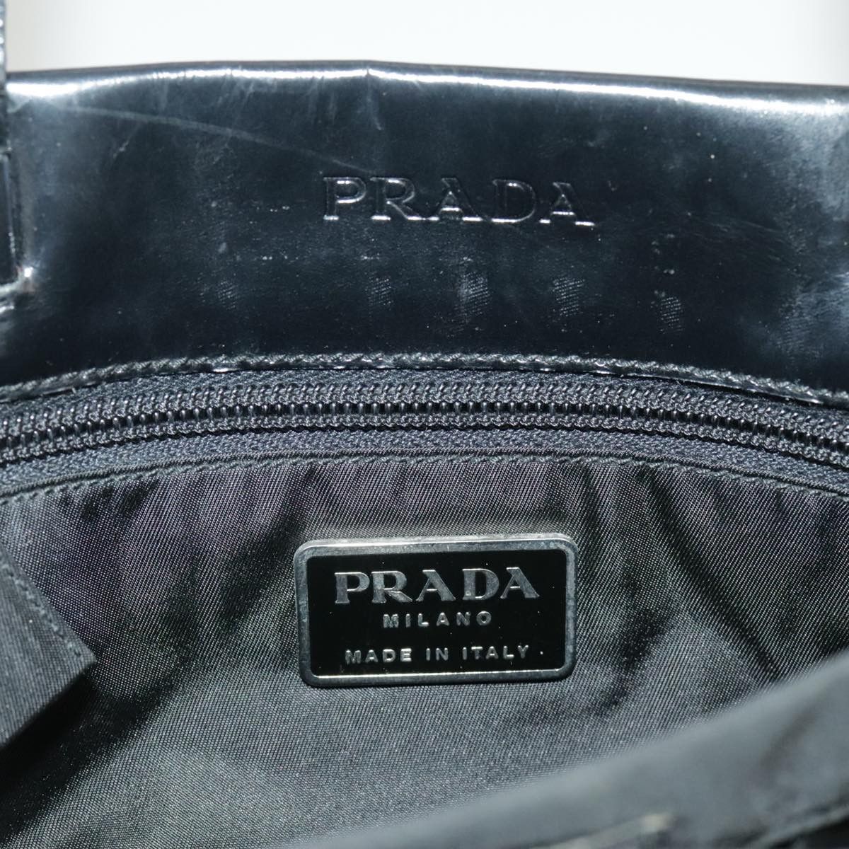 Prada Re-Nylon Black Synthetic Handbag (Pre-Owned) Size ONE SIZE - 15 Thumbnail