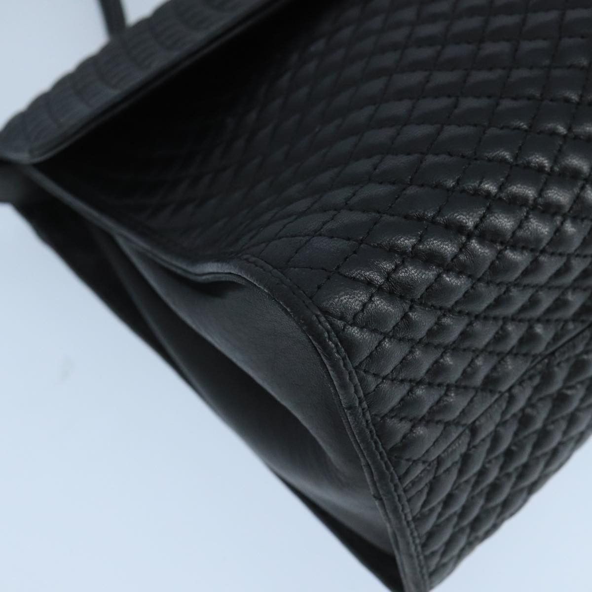 Bally Black Leather Handbag (Pre-Owned) Size ONE SIZE - 8 Thumbnail