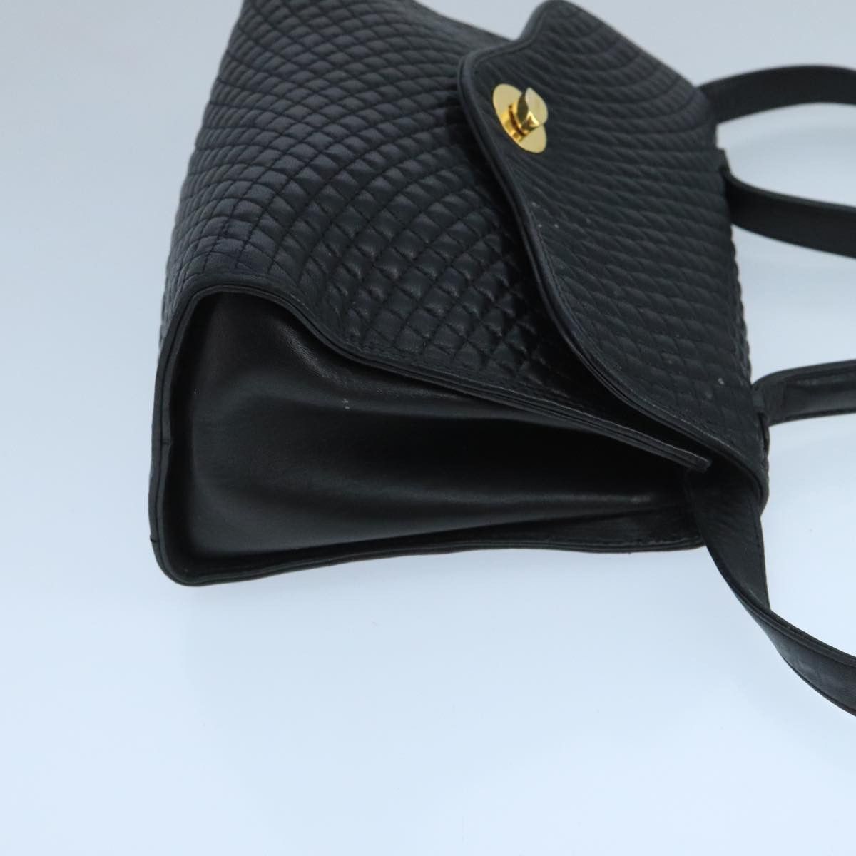 Bally Black Leather Handbag (Pre-Owned) Size ONE SIZE - 4 Thumbnail