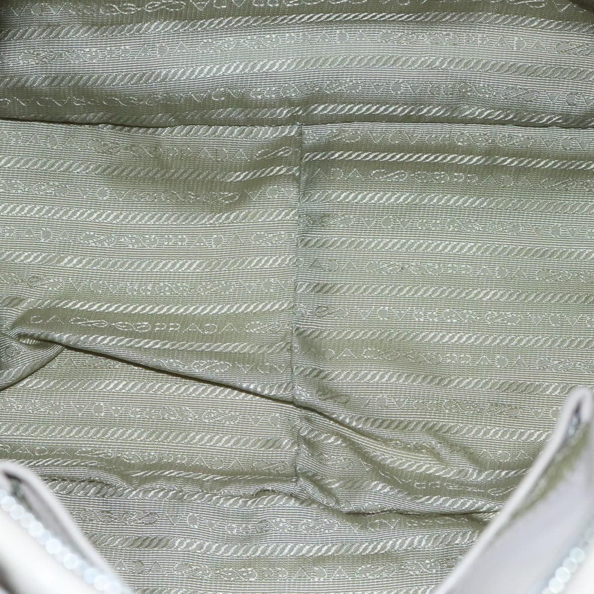 Prada Nappa Gauffré Beige Leather Handbag (Pre-Owned) Size ONE SIZE - 8 Thumbnail