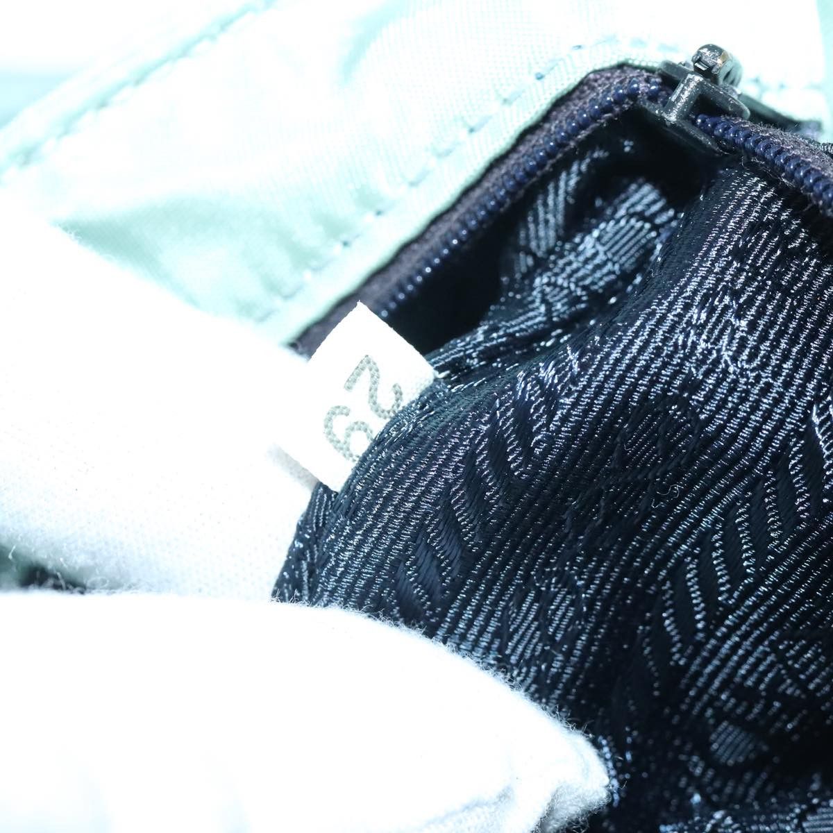 Prada Blue Synthetic Shoulder Bag (Pre-Owned) Size ONE SIZE - 10 Thumbnail