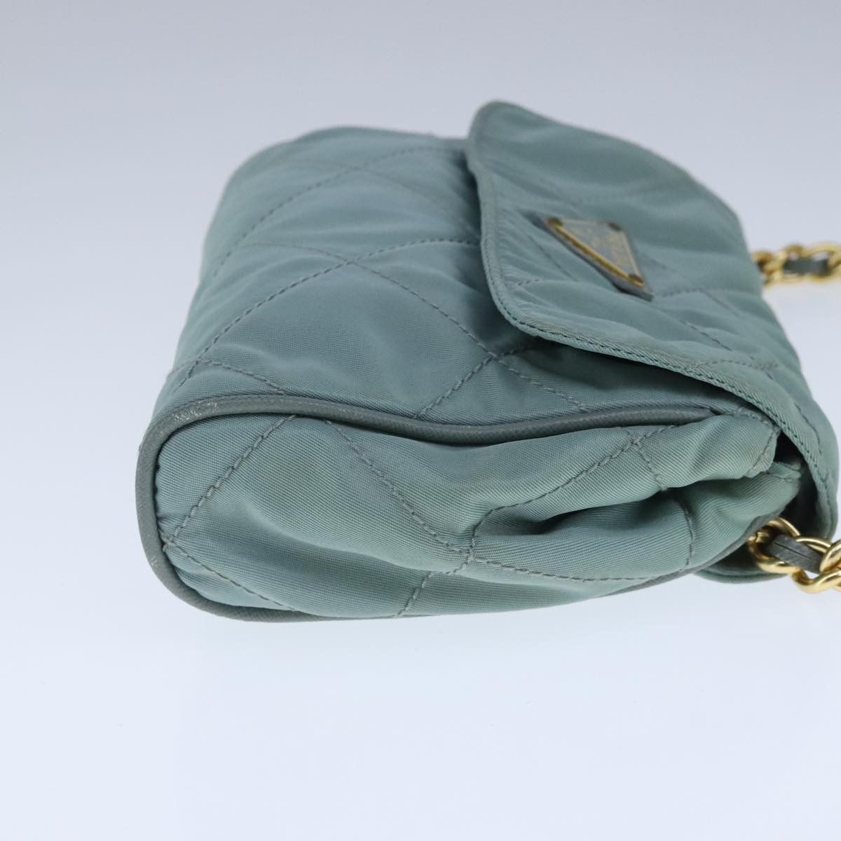 Prada Blue Synthetic Shoulder Bag (Pre-Owned) Size ONE SIZE - 15 Thumbnail