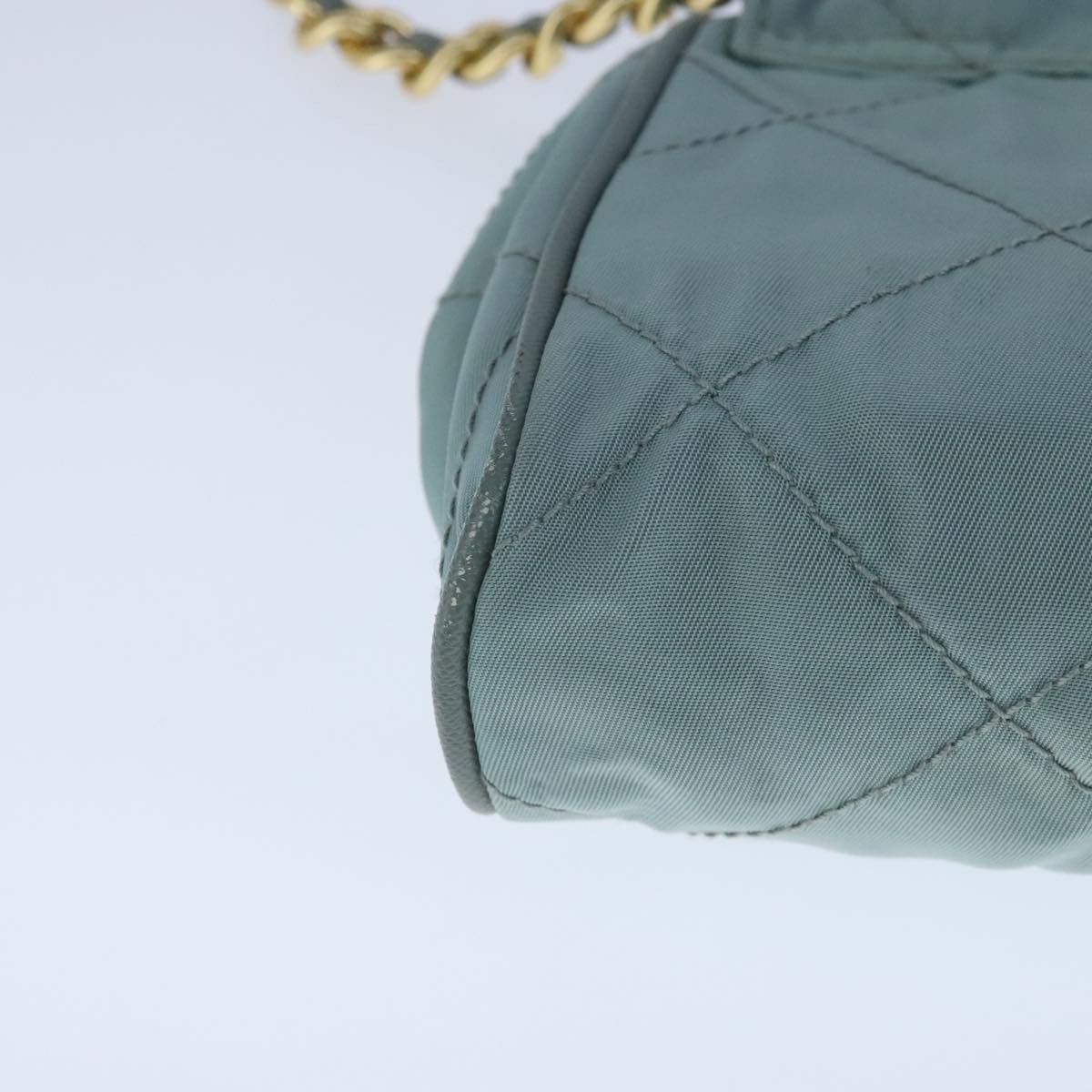 Prada Blue Synthetic Shoulder Bag (Pre-Owned) Size ONE SIZE - 17 Thumbnail
