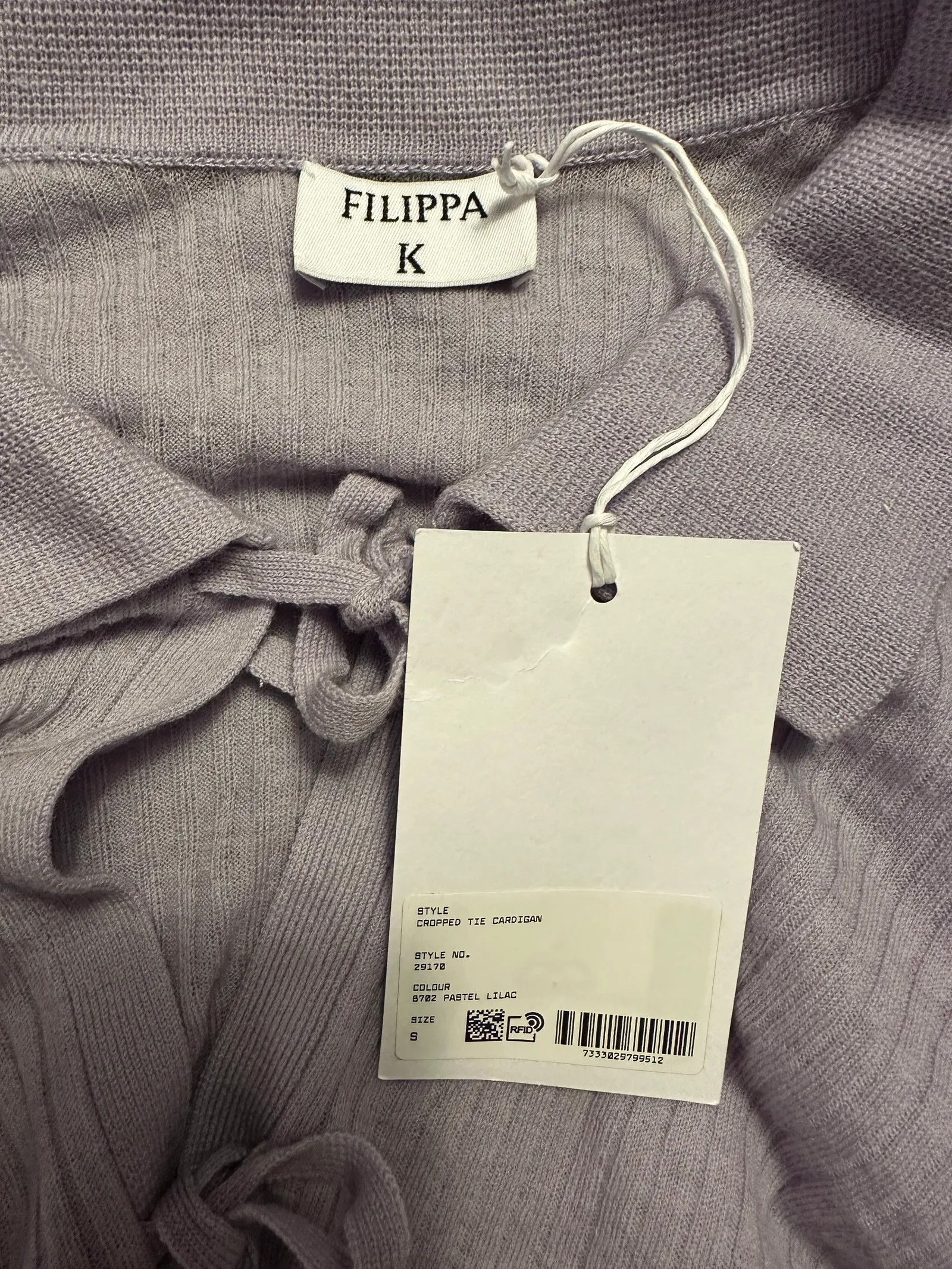 Filippa K Filippa K Cropped tie cardigan Top Size S / US 4 / IT 40 - 3 Thumbnail
