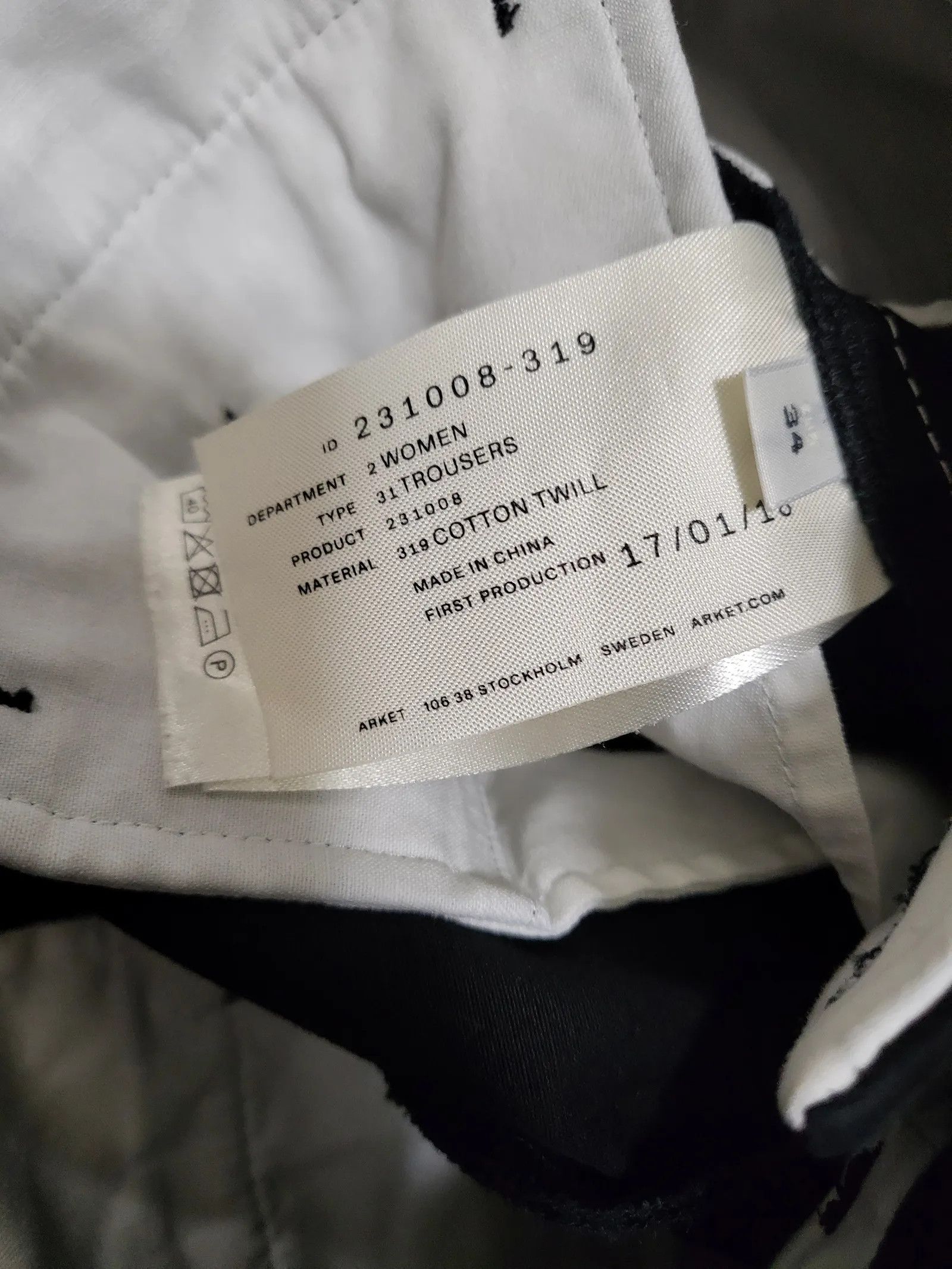 Arket Arket Pants Size 25" / US 0 / IT 36 - 3 Thumbnail