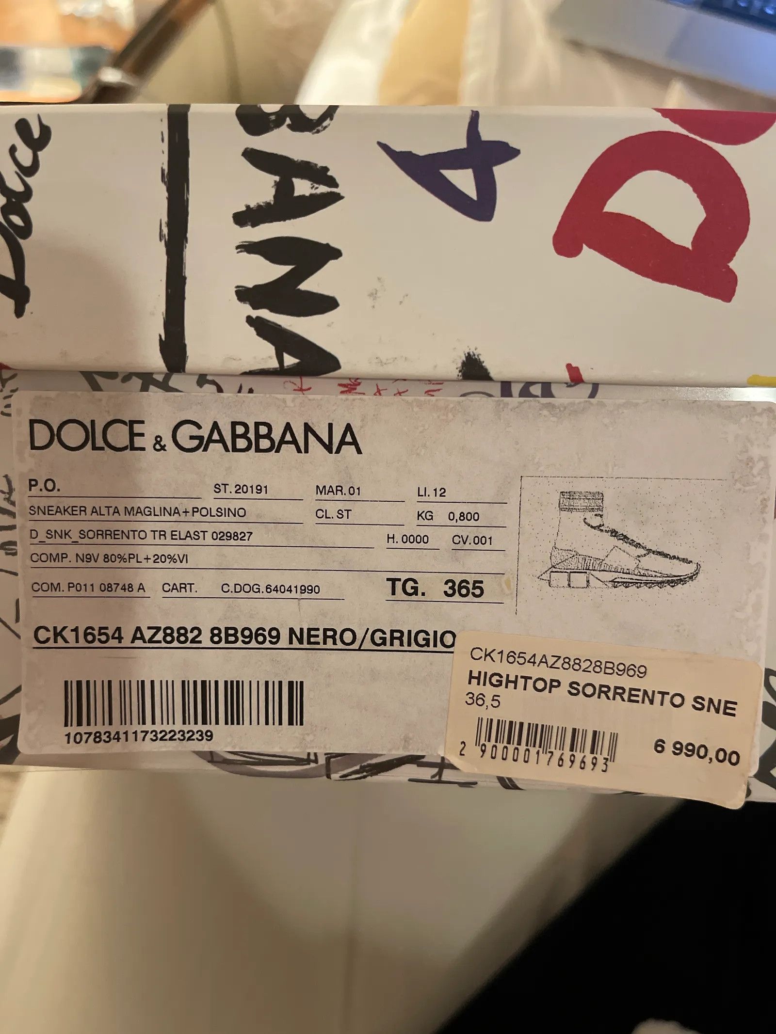 Dolce & Gabbana Dolce & Gabbana Sneakers Size US 6.5 / IT 36.5 - 5 Thumbnail
