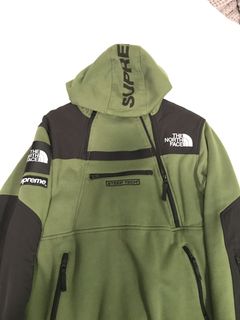 Supreme the north face steep tech hooded hot sale sweatshirt white