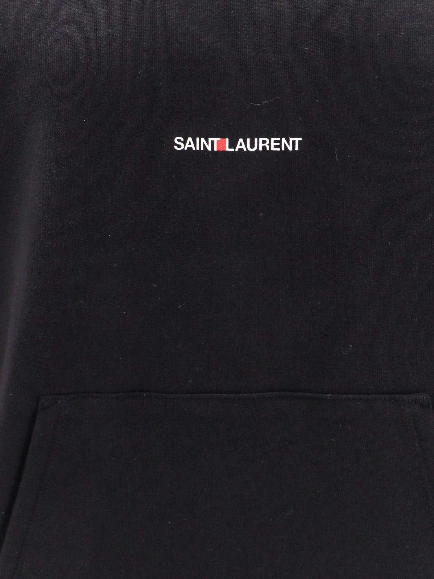 Saint Laurent Paris YSL Rive Gauche Hoodie Size XL / US 12-14 / IT 48-50 - 3 Thumbnail