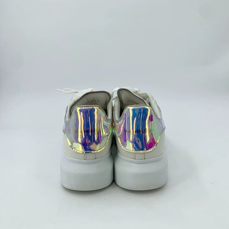 Alexander McQueen Alexander McQueen Alexander McQueen Size 38.5 White Thick Sole Laced Casual Shoes Size US 6 / EU 39 - 4 Thumbnail