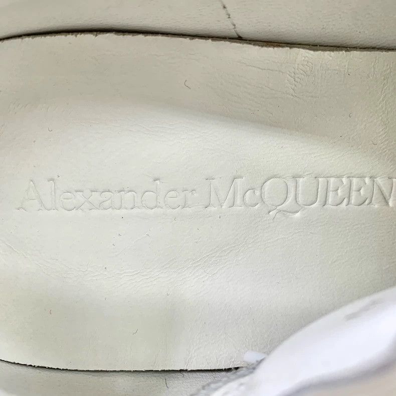 Alexander McQueen Alexander McQueen Alexander McQueen Size 38.5 White Thick Sole Laced Casual Shoes Size US 6 / EU 39 - 7 Thumbnail