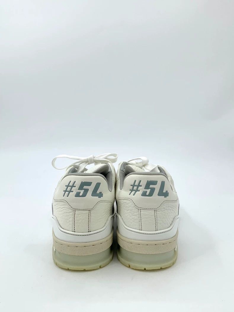 Louis Vuitton Louis Vuitton Lv Louis Vuitton Trainer Size 38 White Round Toe Laced Board Shoes Size US 5.5 / EU 38 - 4 Thumbnail