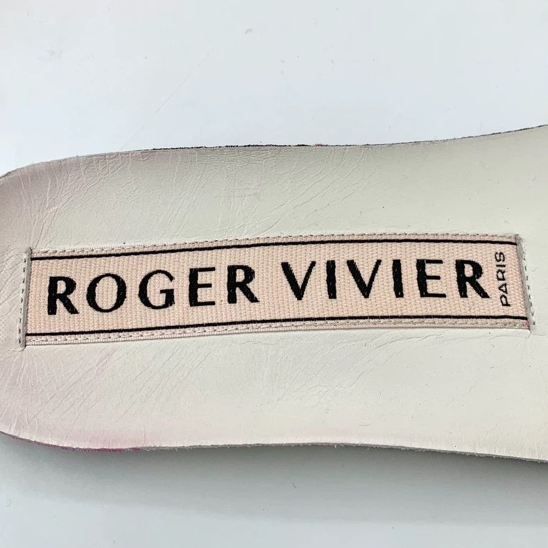 Roger Vivier Roger Vivier rv Size 38 Pink Mesh Sports Shoes Size US 5.5 / EU 38 - 8 Thumbnail